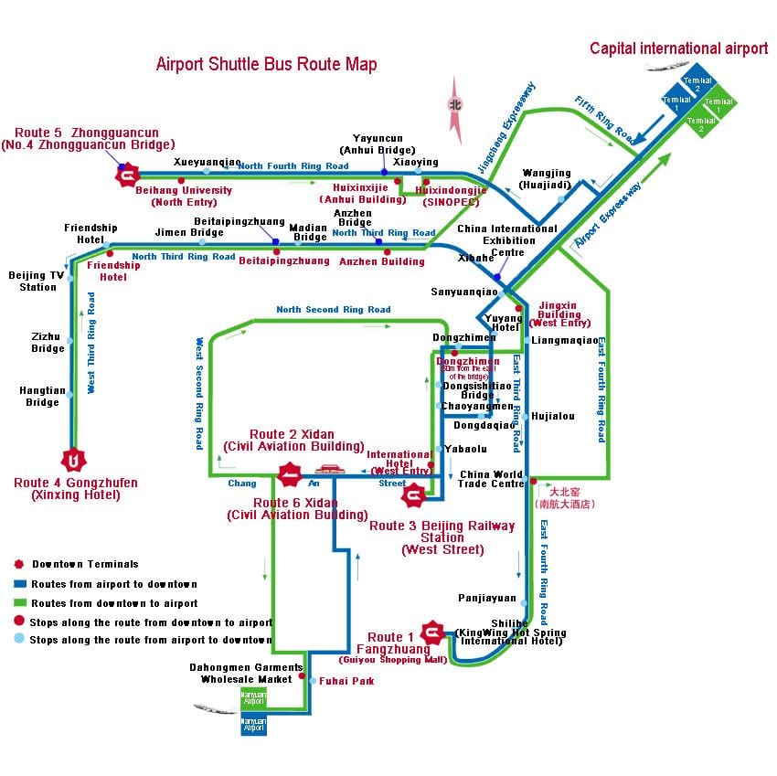 karte Shenzhen autobusu