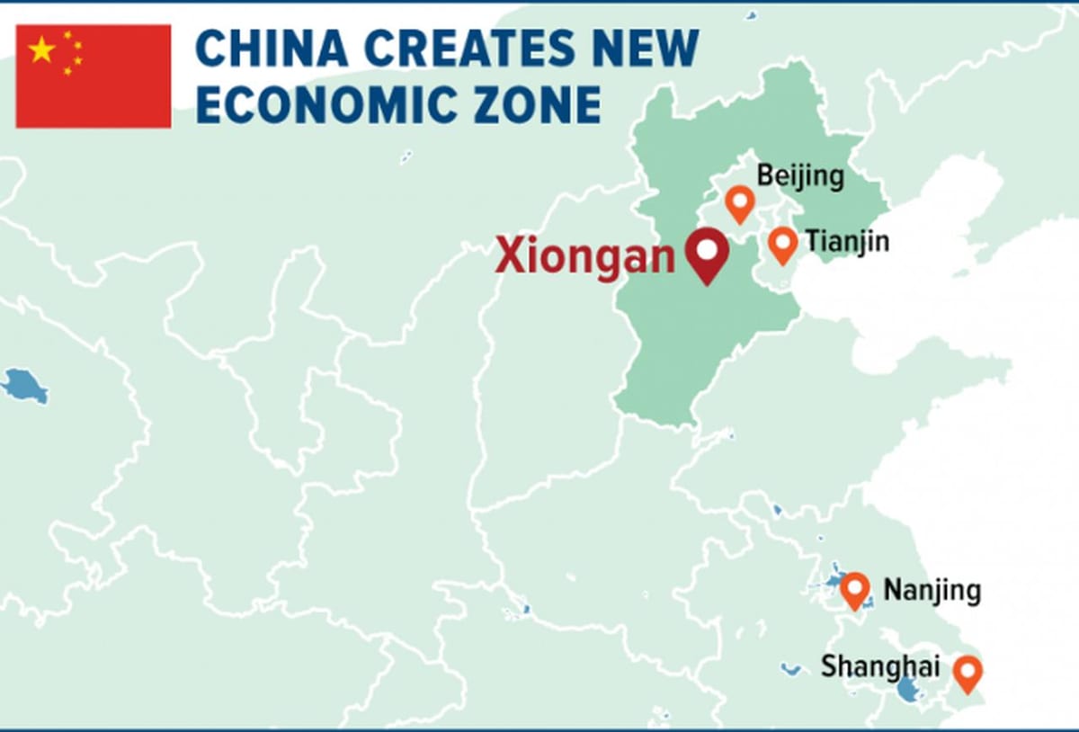 karte Shenzhen speciālās ekonomiskās zonas