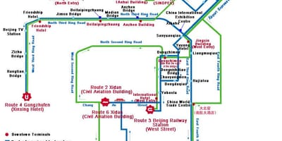 Karte Shenzhen autobusu