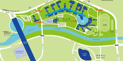 Karte Shenzhen university