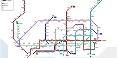 Shenzhen mtr karte